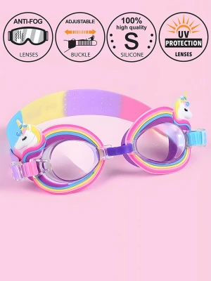 Denokids Okulary pływackie "Unicorn" ze wzorem rozmiar: onesize