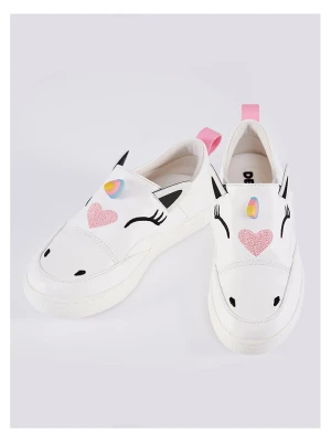 Denokids Slippersy w kolorze białym rozmiar: 33