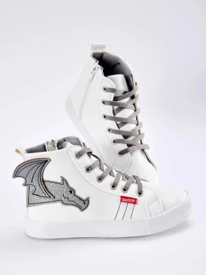 Denokids Sneakersy "Dragon" w kolorze białym rozmiar: 33