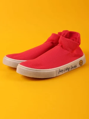 Denokids Sneakersy "Komik" w kolorze czerwonym rozmiar: 27