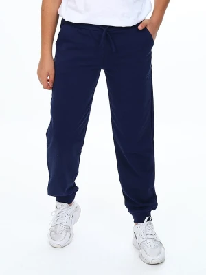 Denokids Spodnie dresowe w kolorze granatowym rozmiar: 128