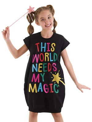 Denokids Sukienka "Magical Girl" w kolorze czarnym rozmiar: 128