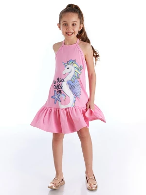 Denokids Sukienka "Seahorse" w kolorze jasnoróżowym rozmiar: 116