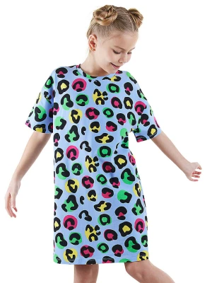 Denokids Sukienka w kolorze błękitnym rozmiar: 128