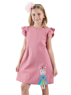 Denokids Sukienka w kolorze jasnoróżowym rozmiar: 116