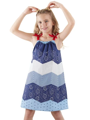 Denokids Sukienka w kolorze niebiesko-błękitnym rozmiar: 128