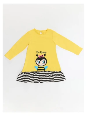 Denokids Sukienka w kolorze żółtym rozmiar: 122