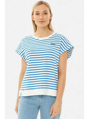 Derbe Koszulka w kolorze biało-niebieskim rozmiar: M