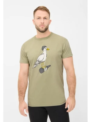 Derbe Koszulka w kolorze khaki rozmiar: M