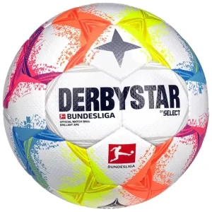 Derbystar Bundesliga Brillant APS v22 Ball 1808500022, Unisex, Wielokolorowe, piłki do piłki nożnej, Guma, rozmiar: 5