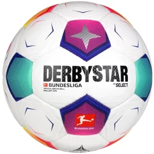 Derbystar Bundesliga Brillant APS v23 FIFA Quality Pro Ball 102011C, Unisex, Białe, piłki do piłki nożnej, poliuretan, rozmiar: 5