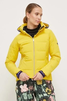 Descente kurtka narciarska puchowa Joanna kolor żółty
