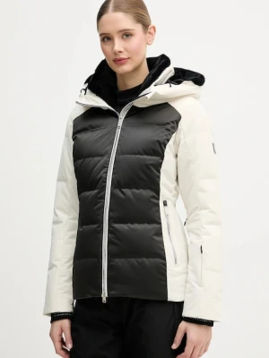 Descente kurtka narciarska puchowa MARY kolor beżowy DW5FDJ02LU