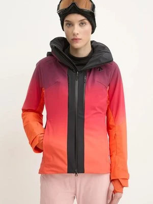 Descente kurtka narciarska Swiss Insulated kolor pomarańczowy DWWYGK20