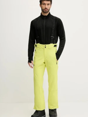 Descente spodnie narciarskie SWISS PANTS kolor żółty DW5FLP01MU