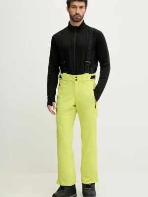Descente spodnie narciarskie SWISS PANTS kolor żółty DW5FLP01MU