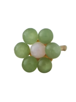 Design Letters kolczyk ze srebra pokrytego złotem