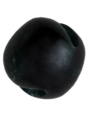 Design Letters Marmurowy charms "Ball" w kolorze ciemnozielonym - Ø 0,6 cm rozmiar: onesize