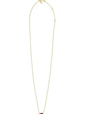 Design Letters naszyjnik ze srebra pokrytego złotem