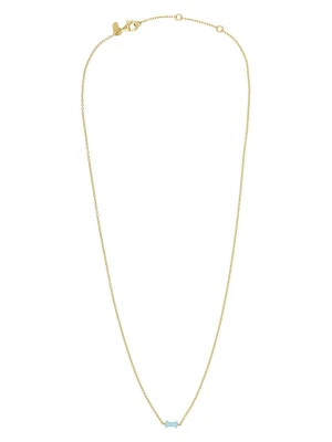 Design Letters Pozłacany naszyjnik "Bow Tie" - dł. 45 cm rozmiar: onesize