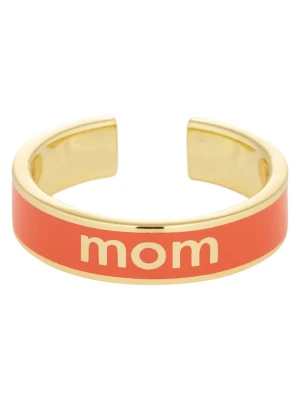 Design Letters Pozłacany pierścionek "Mom" rozmiar: onesize