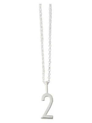 Design Letters Srebrna zawieszka "Lucky numbers" rozmiar: onesize