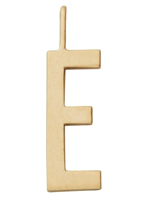 Design Letters zawieszka ze srebra pokrytego złotem