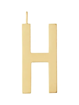 Design Letters zawieszka ze srebra pokrytego złotem