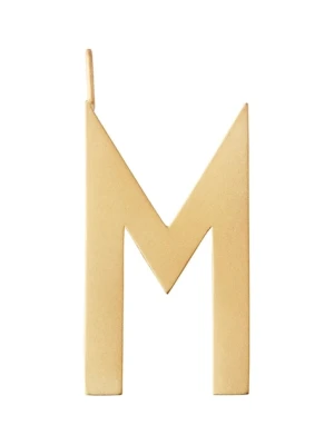 Design Letters zawieszka ze srebra pokrytego złotem