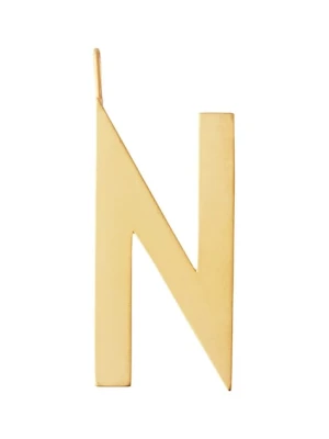 Design Letters zawieszka ze srebra pokrytego złotem