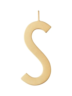 Design Letters zawieszka ze srebra pokrytego złotem