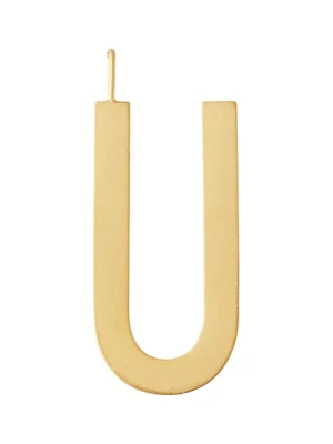 Design Letters zawieszka ze srebra pokrytego złotem