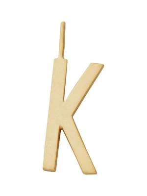 Design Letters zawieszka ze srebra pokrytego złotem