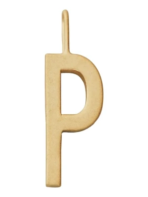 Design Letters zawieszka ze srebra pokrytego złotem