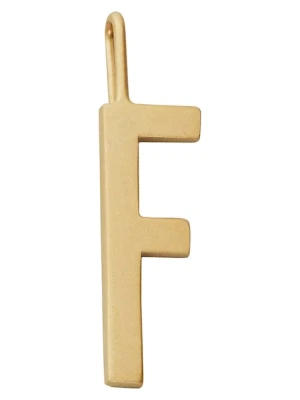 Design Letters zawieszka ze srebra pokrytego złotem