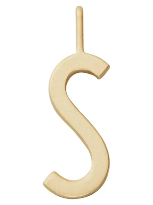 Design Letters zawieszka ze srebra pokrytego złotem