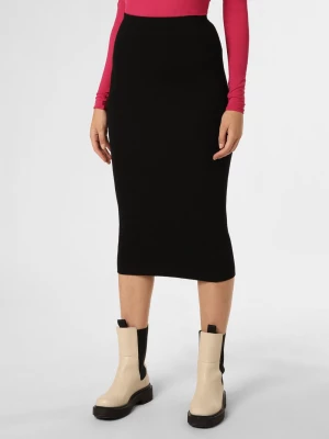 Designers Remix Spódnica damska Kobiety Bawełna czarny jednolity,