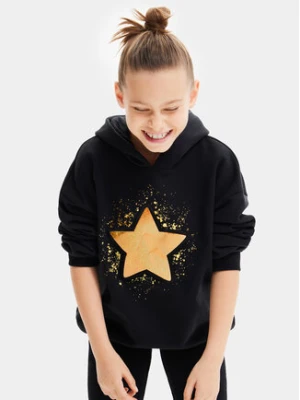 Desigual Bluza 23WGSK02 Czarny Regular Fit