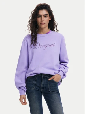 Zdjęcie produktu Desigual Bluza 25SWSK16 Fioletowy Regular Fit