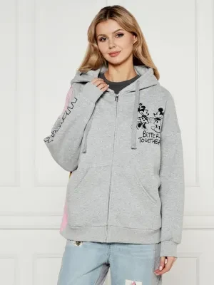 Desigual Bluza MICKEY MOUSE DESIGUAL X DISNEY | Regular Fit | z dodatkiem wełny