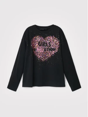 Desigual Bluzka Alba 22WGTK05 Czarny Regular Fit