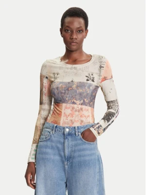 Desigual Bluzka Limbani 25WWTK33 Kolorowy Regular Fit