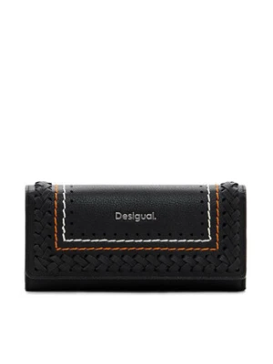 Desigual Duży Portfel Damski 25SAYP21 Czarny