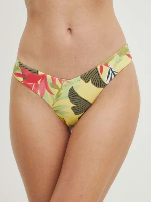 Desigual figi kąpielowe PALMS BOTTOM kolor żółty 24SWMK09