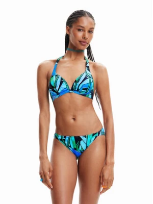 Desigual Góra od bikini Bukit 23SWMK36 Niebieski