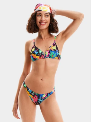 Desigual Góra od bikini Jungle 24SWMK10 Kolorowy