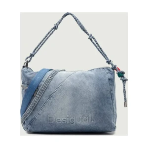 Desigual Jeansowa torebka na ramię LEIRIA 2.0