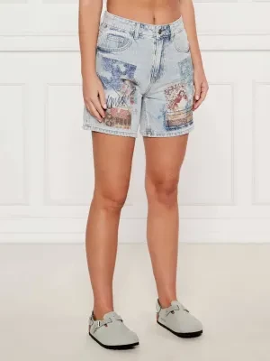 Desigual Jeansowe szorty INIDANA | Regular Fit