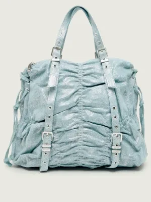 Desigual Jeansowy plecak/torebka GATHERED MINI