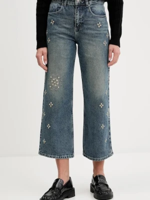 Desigual jeansy 0 damskie high waist 25WWDD11
